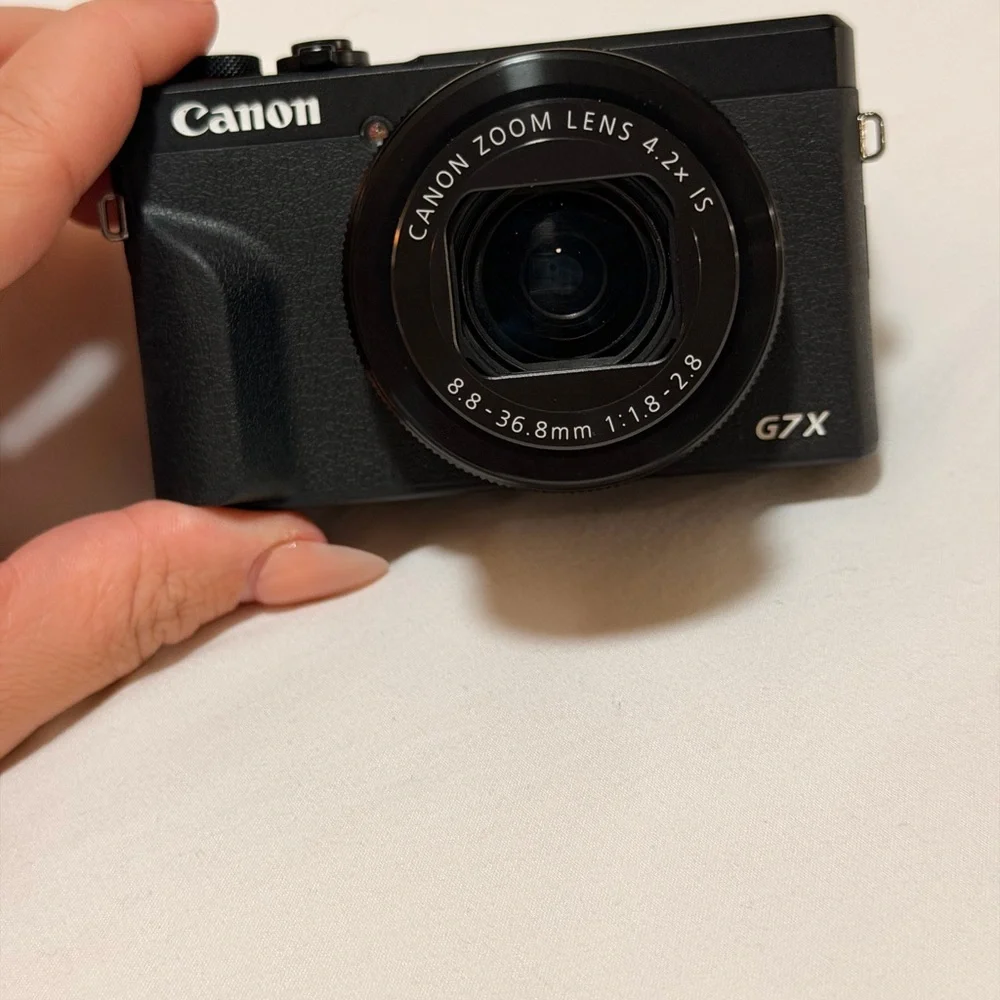 Canon G7X Compact Digital Camera - Black